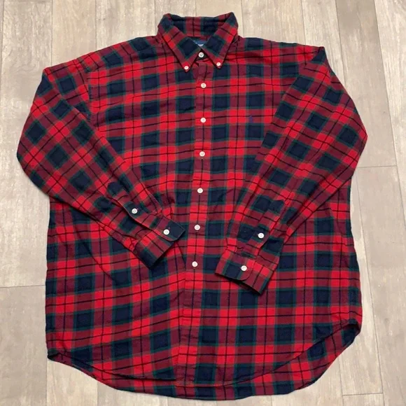 Mens Polo Ralph Lauren Flannel Shirt - Picture 1 of 4